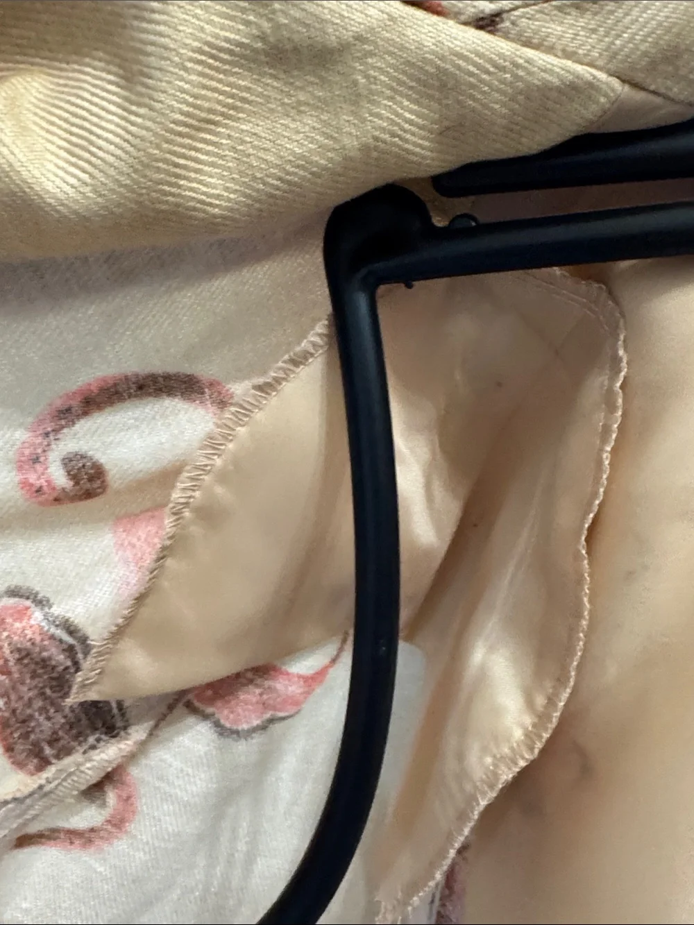 Y2K Liz Claiborne Emma James size 16 summer Jacket cottagecore creme pink - Picture 7 of 11